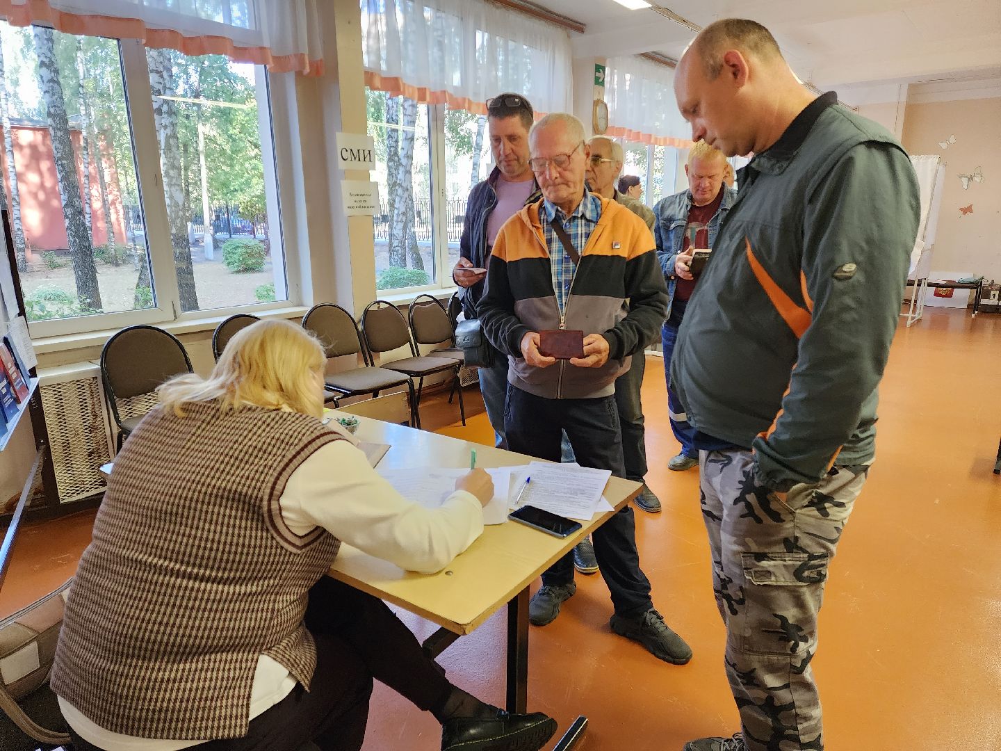 Раменское, выборы, открытие избирательных участков, Раменская средняя школа №1