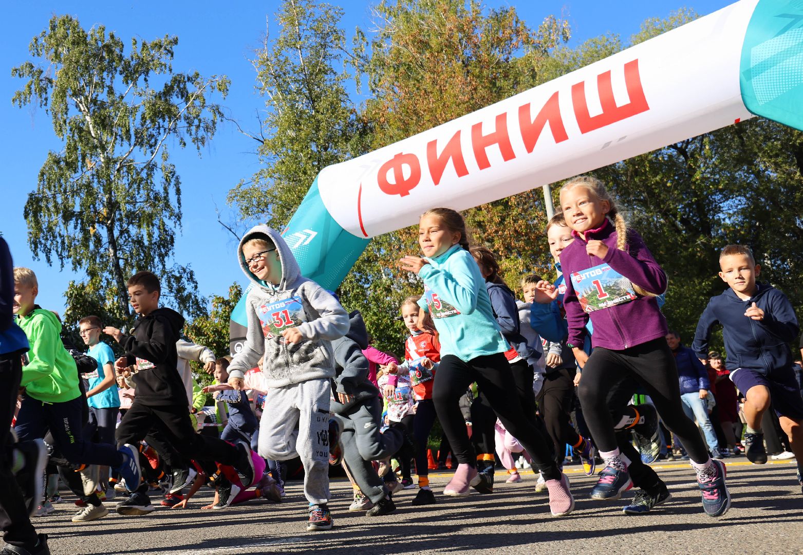 Реутов, День города, мы вместе. забег, парк, пруд
