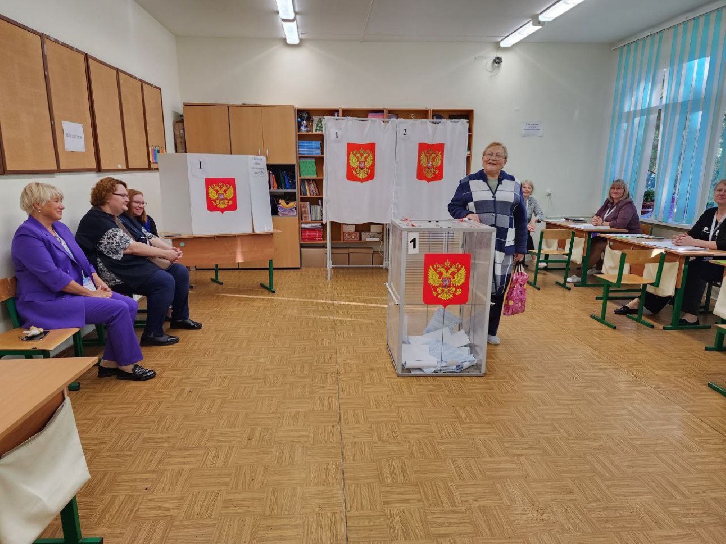 Раменское, выборы, избирательные участки в Раменской средней школе №21