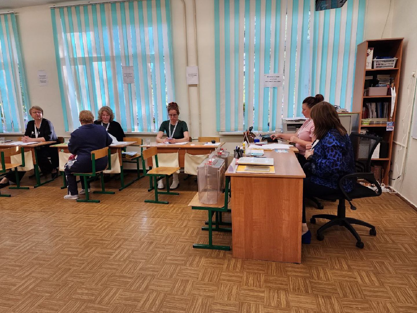 Раменское, выборы, избирательные участки в Раменской средней школе №21