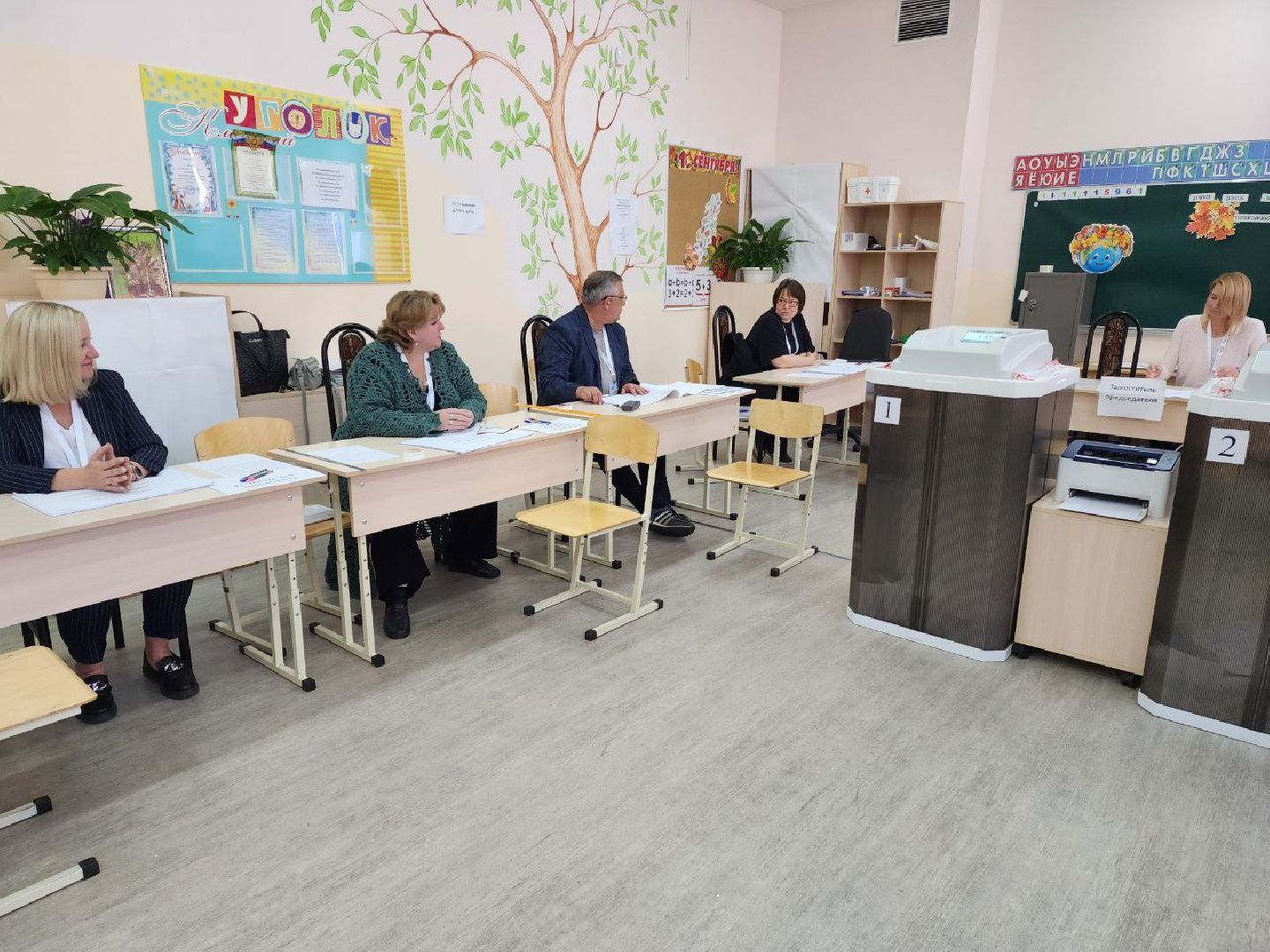 Раменское, выборы, ветеран СВО проголосовал в Ильинской средней школе № 26