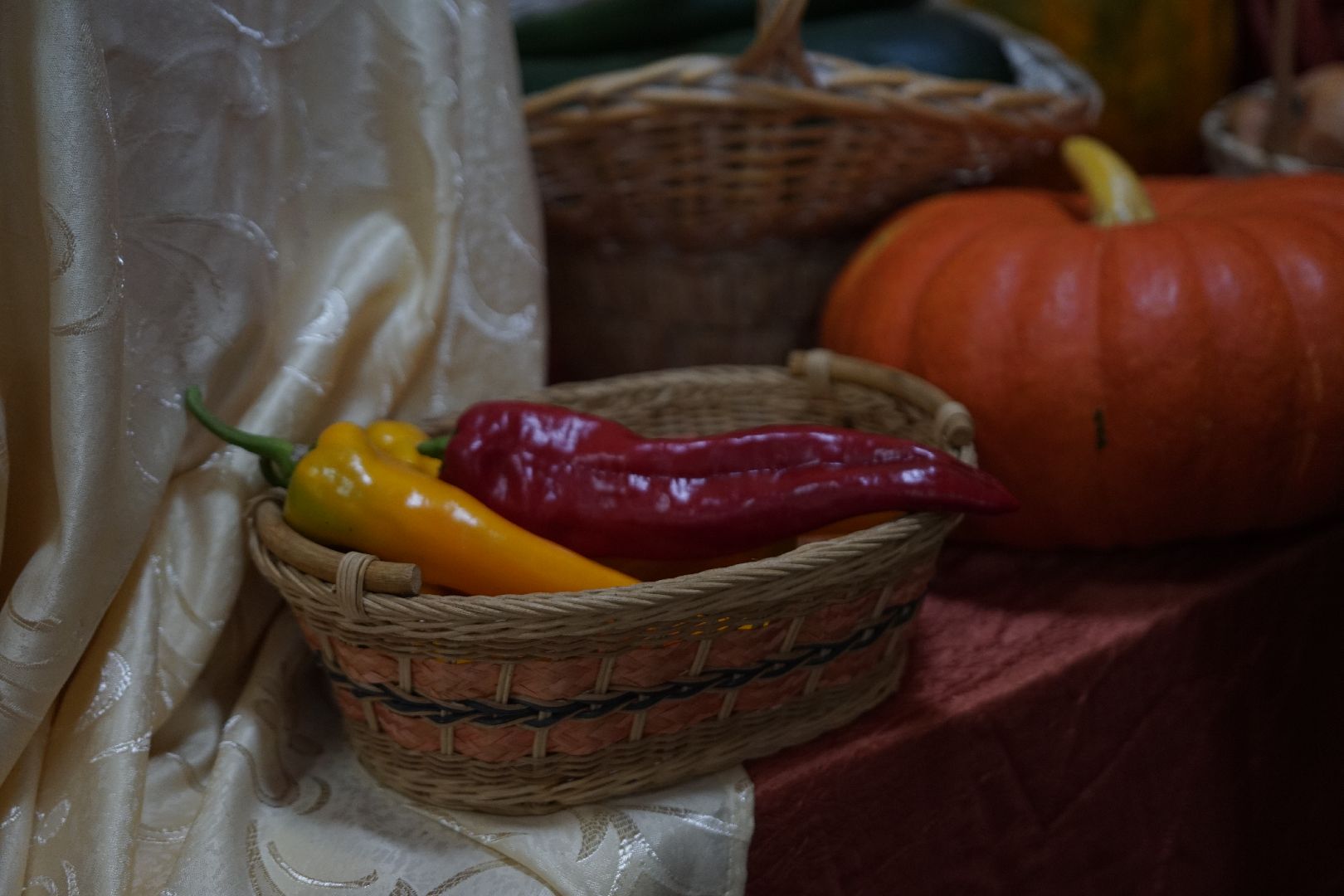 Акатьево, Коломна, выборы, дары осени,