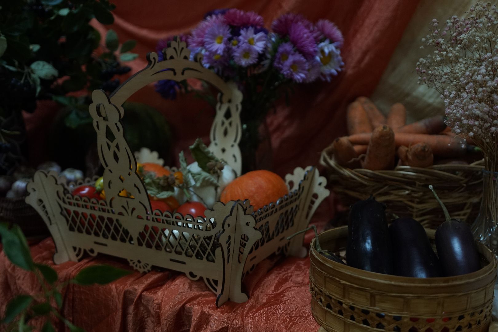 Акатьево, Коломна, выборы, дары осени,