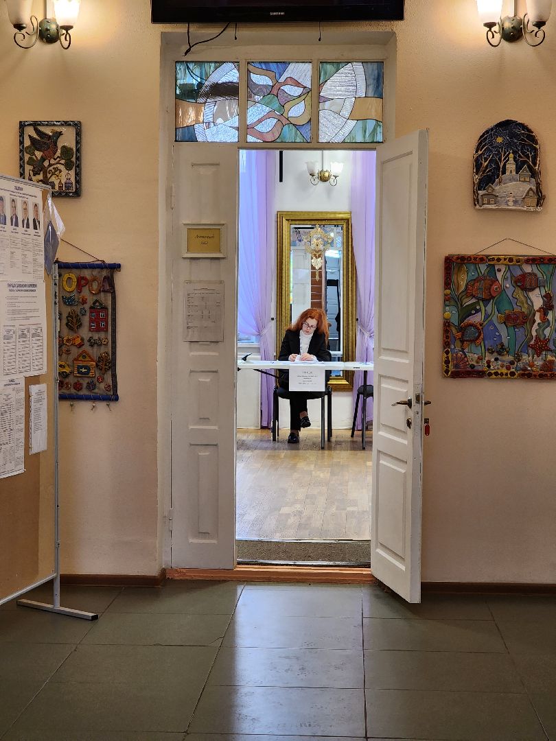 Олинцово, Звенигород, едг2023, голосование, выборы,