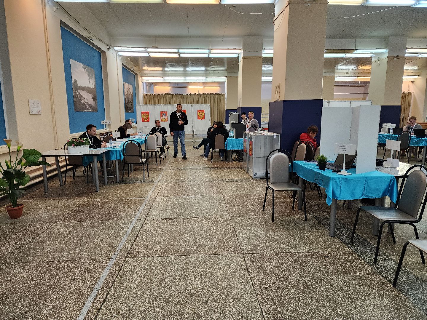 Раменское, выборы, избирательные участки в ДК Орбита