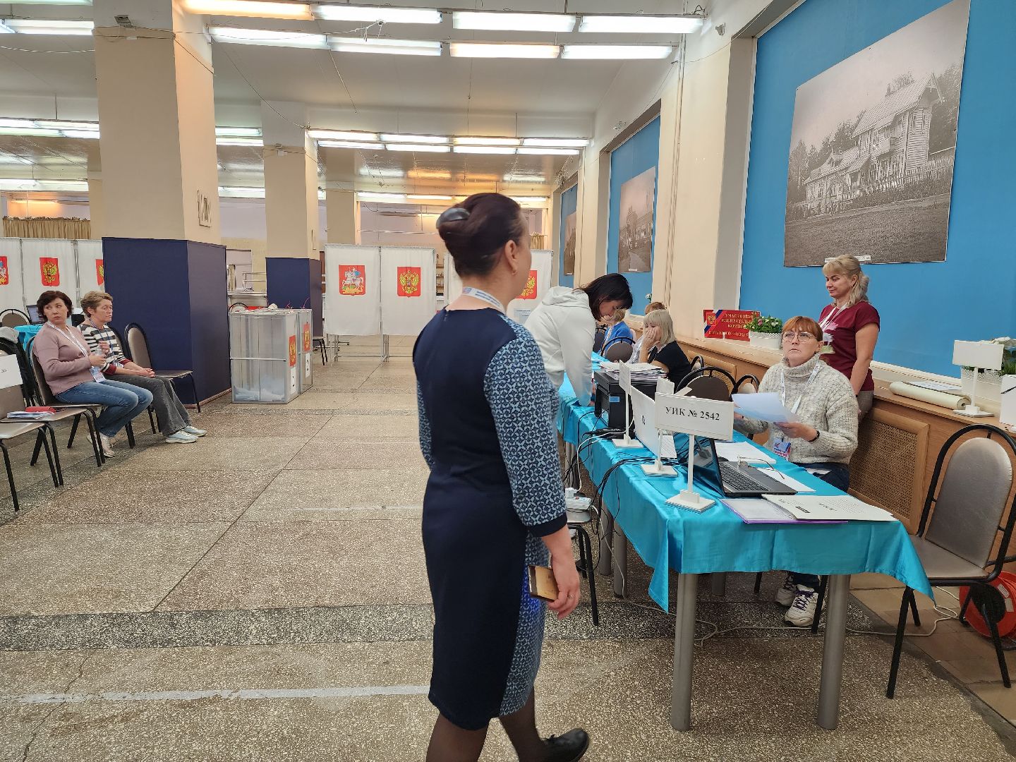 Раменское, выборы, избирательные участки в ДК Орбита