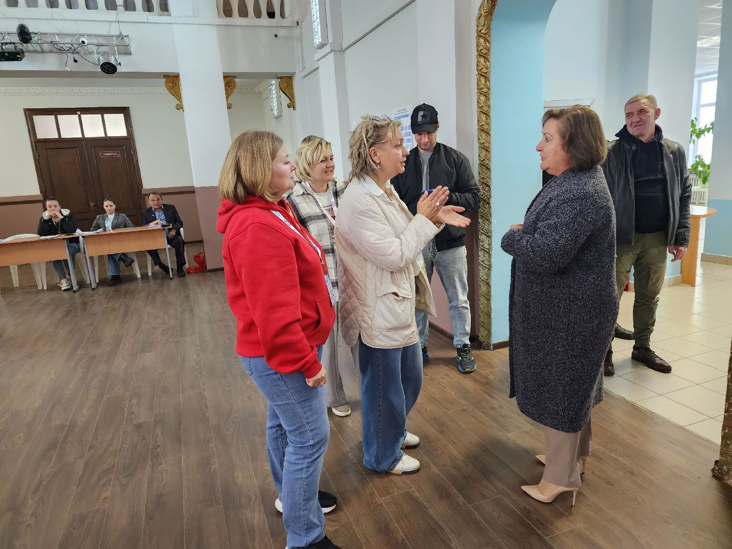 Голосование, выборы, дом культуры