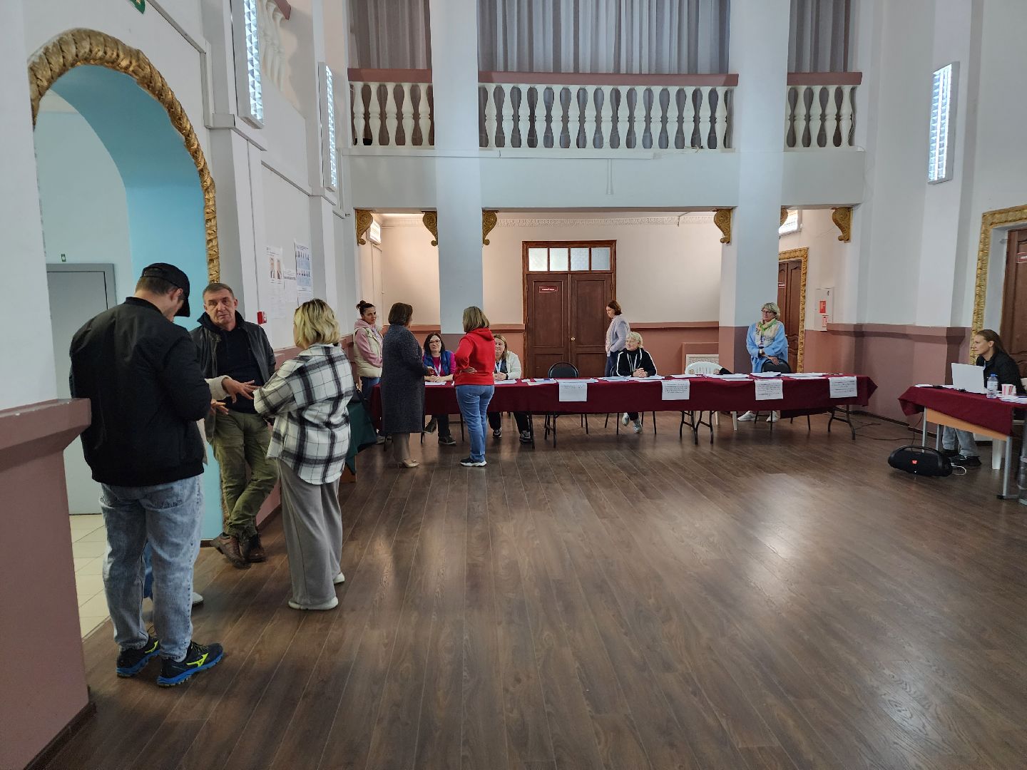 Голосование, выборы, дом культуры