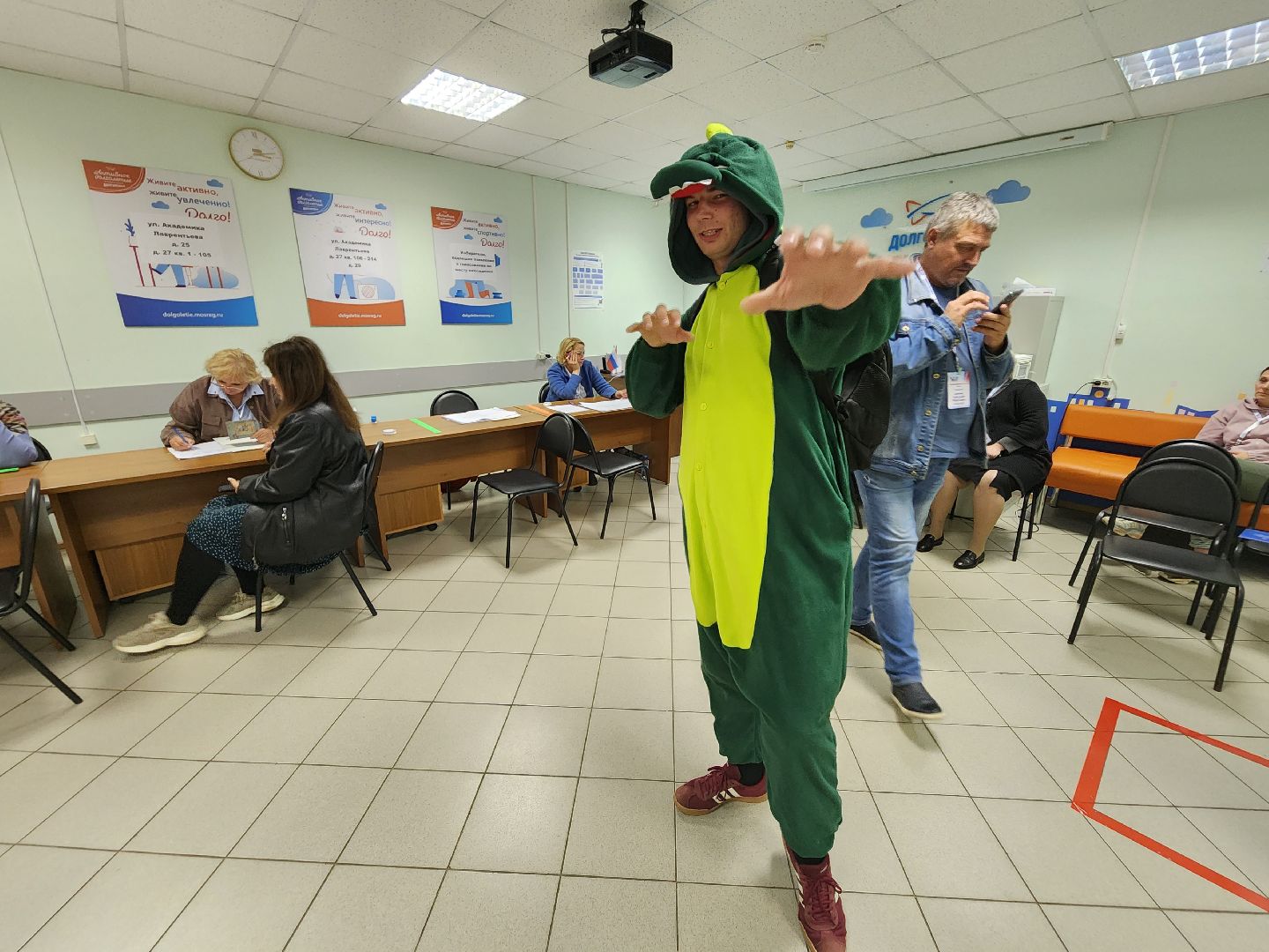 Долгопрудный, выборы, дракон, крокодил