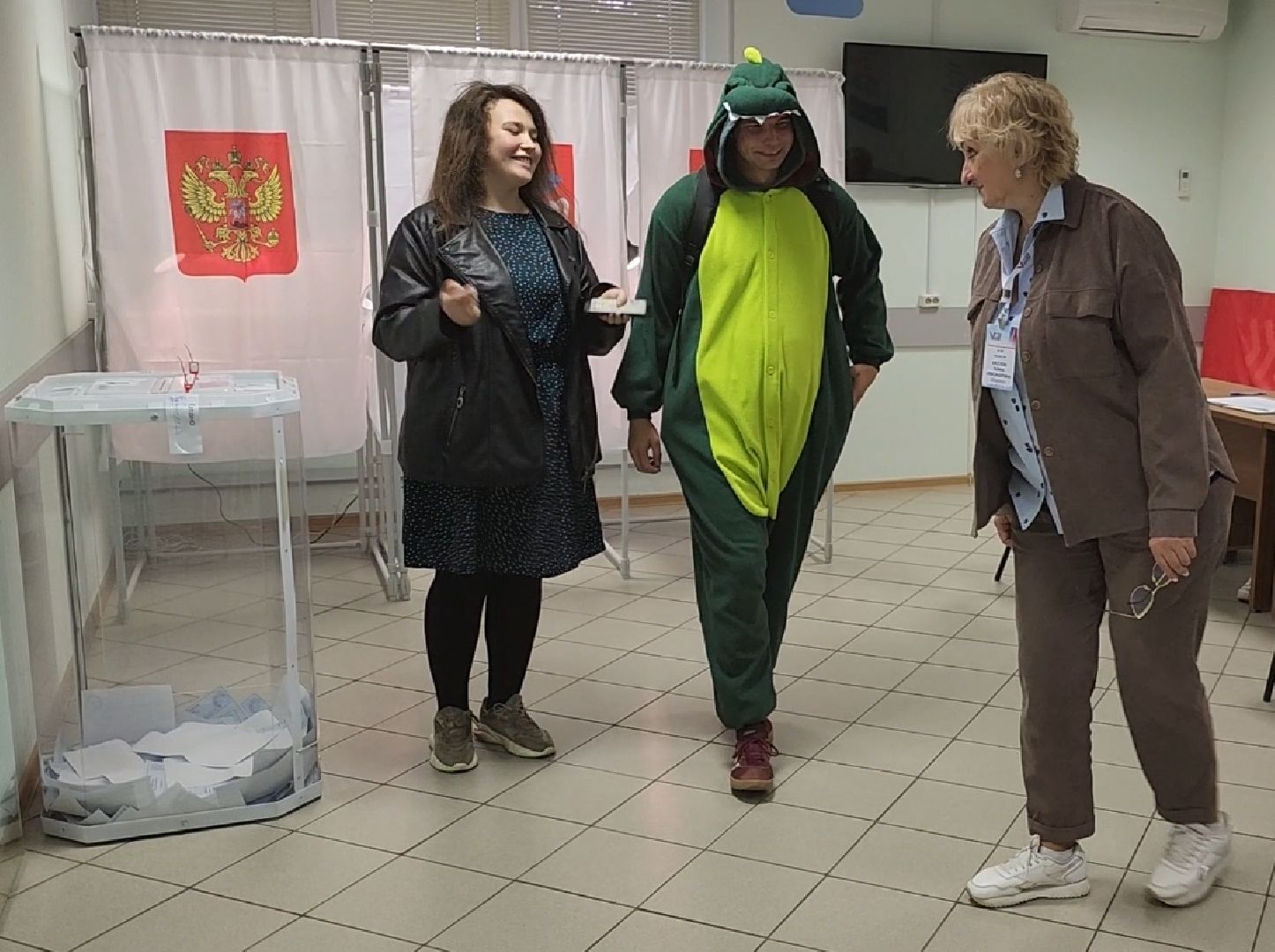 Долгопрудный, выборы, дракон, крокодил