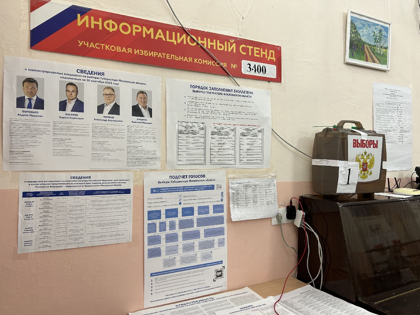 голосование, выборы, губернатор, Подмосковье, #ПодмосковьеВыбирает2023 #ЕДГ2023