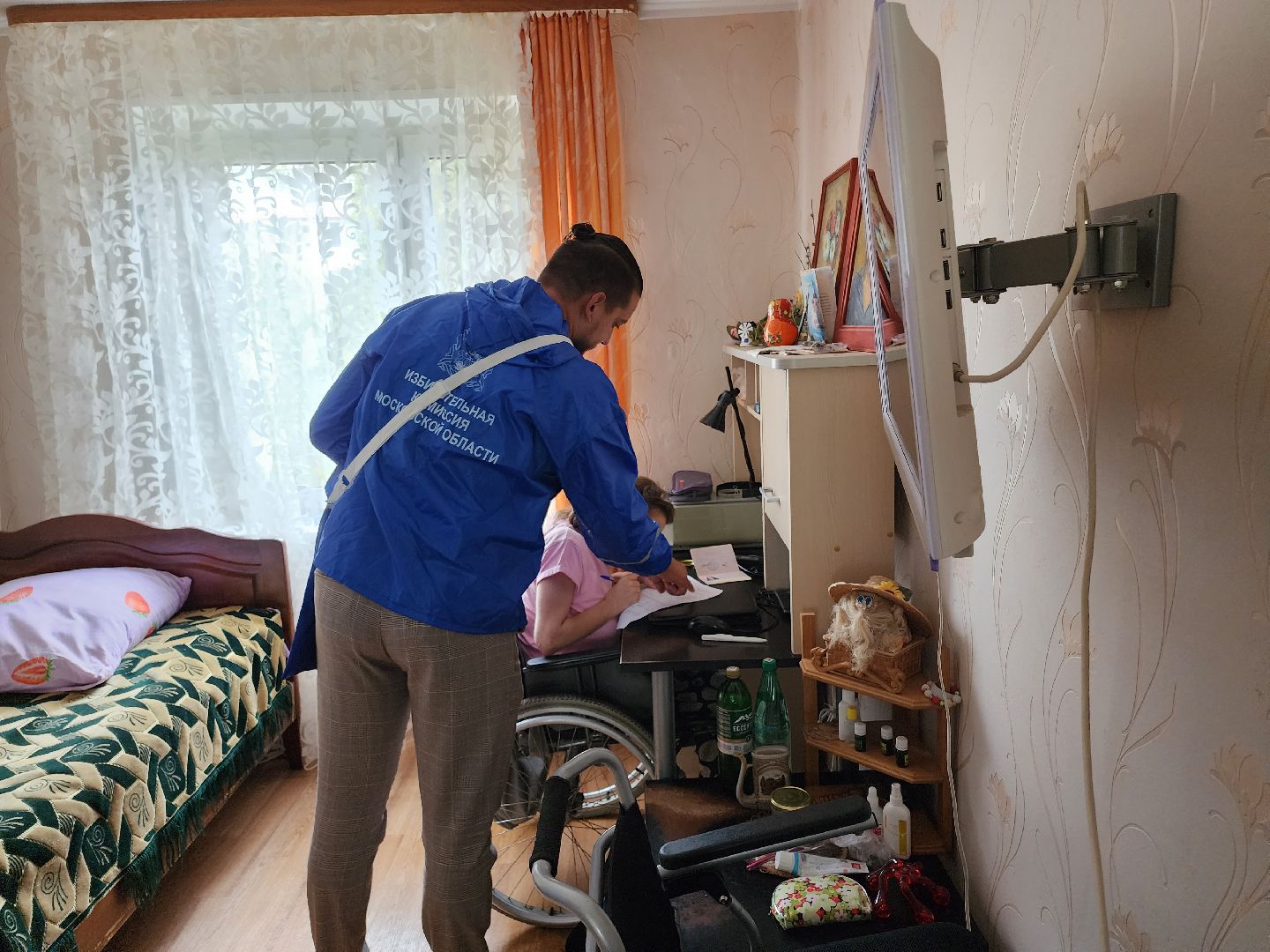 Егорьевск, выборы, выборы 2023, выборы губернатора московской области, выборы губернатора, голосование на дому, подмосковье выбирает 2023, подмосковьевыбирает2023, едг 2023,