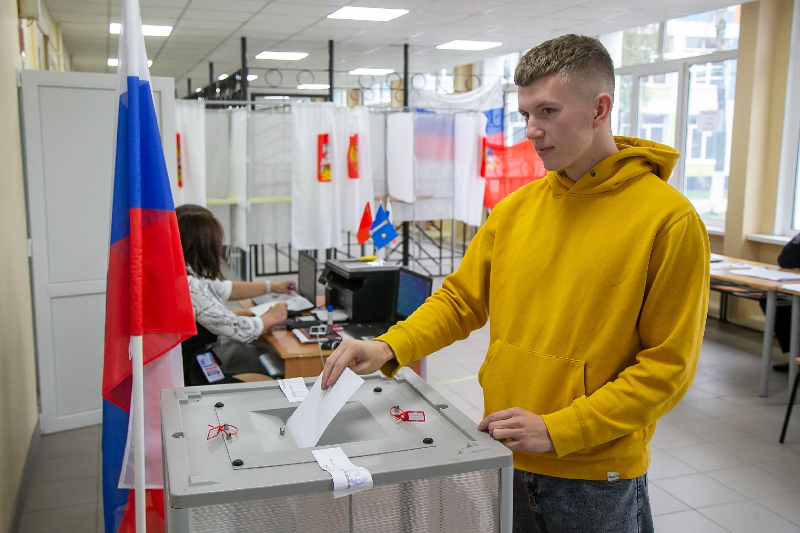 Коломна, первый голос, выборы, губернатор.