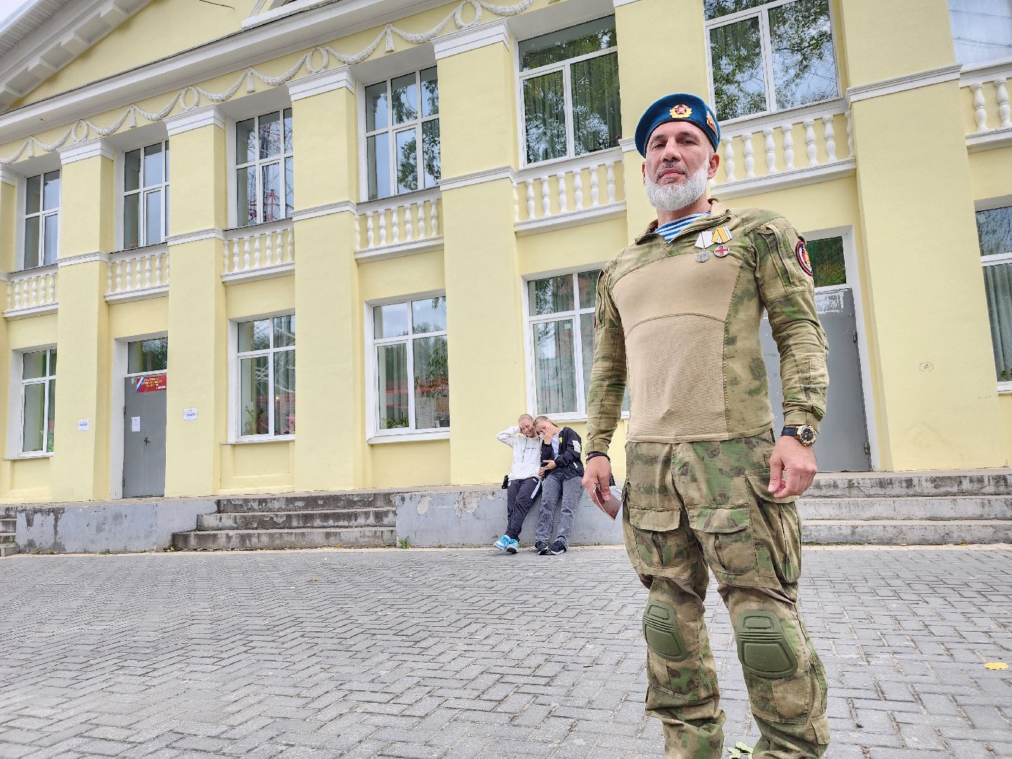 Выборы, голосование, доброволец, боец, СВО, Дедовск