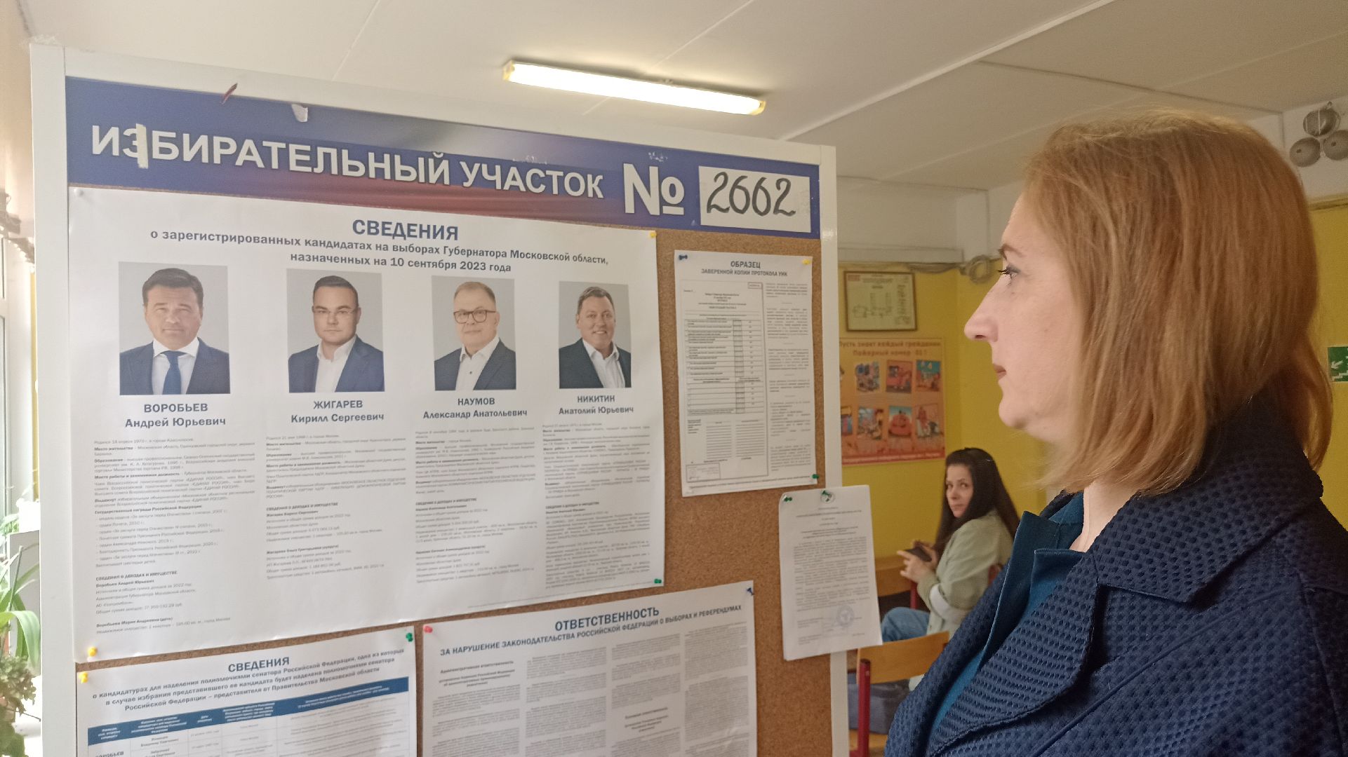Реутов, выборы, губернатор, избирательная комиссия,