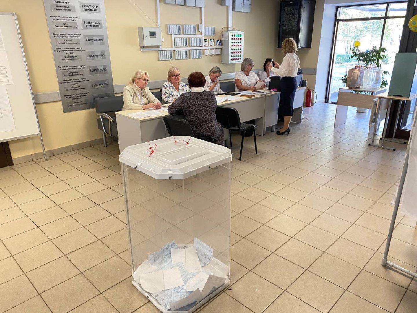 выборы 2023, выборы губернатора московской области, больница, голосование,