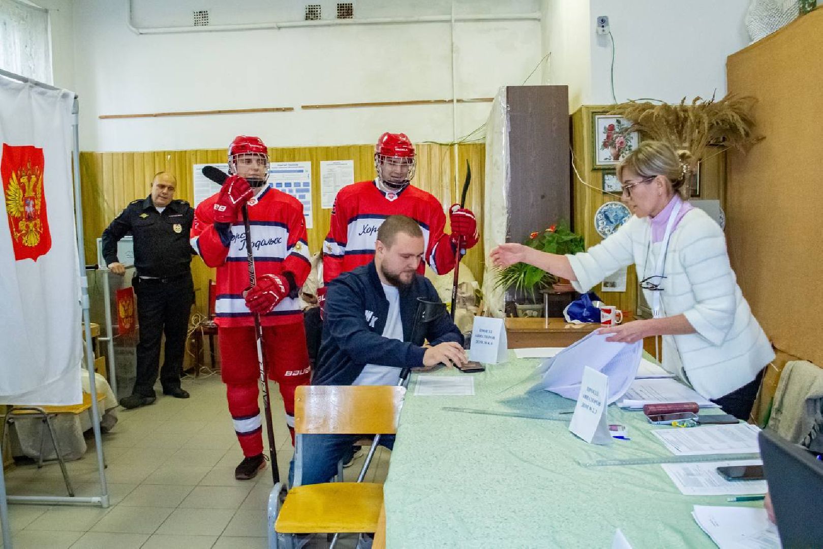 Хоккей, фото, выборы