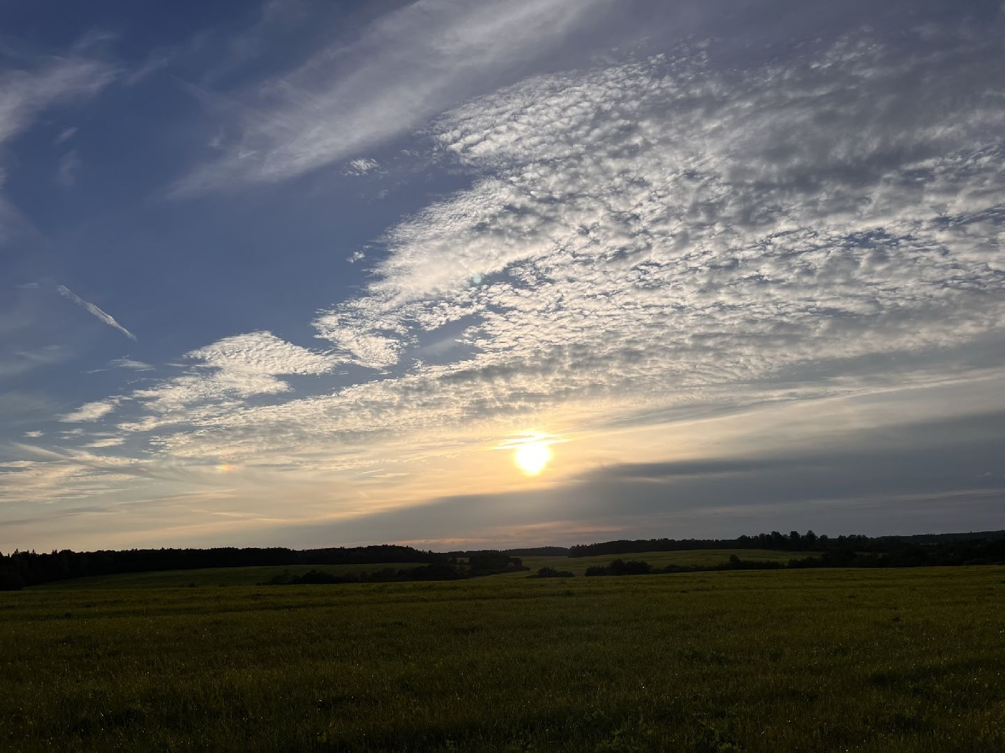 Шаховская, облака, виды облаков