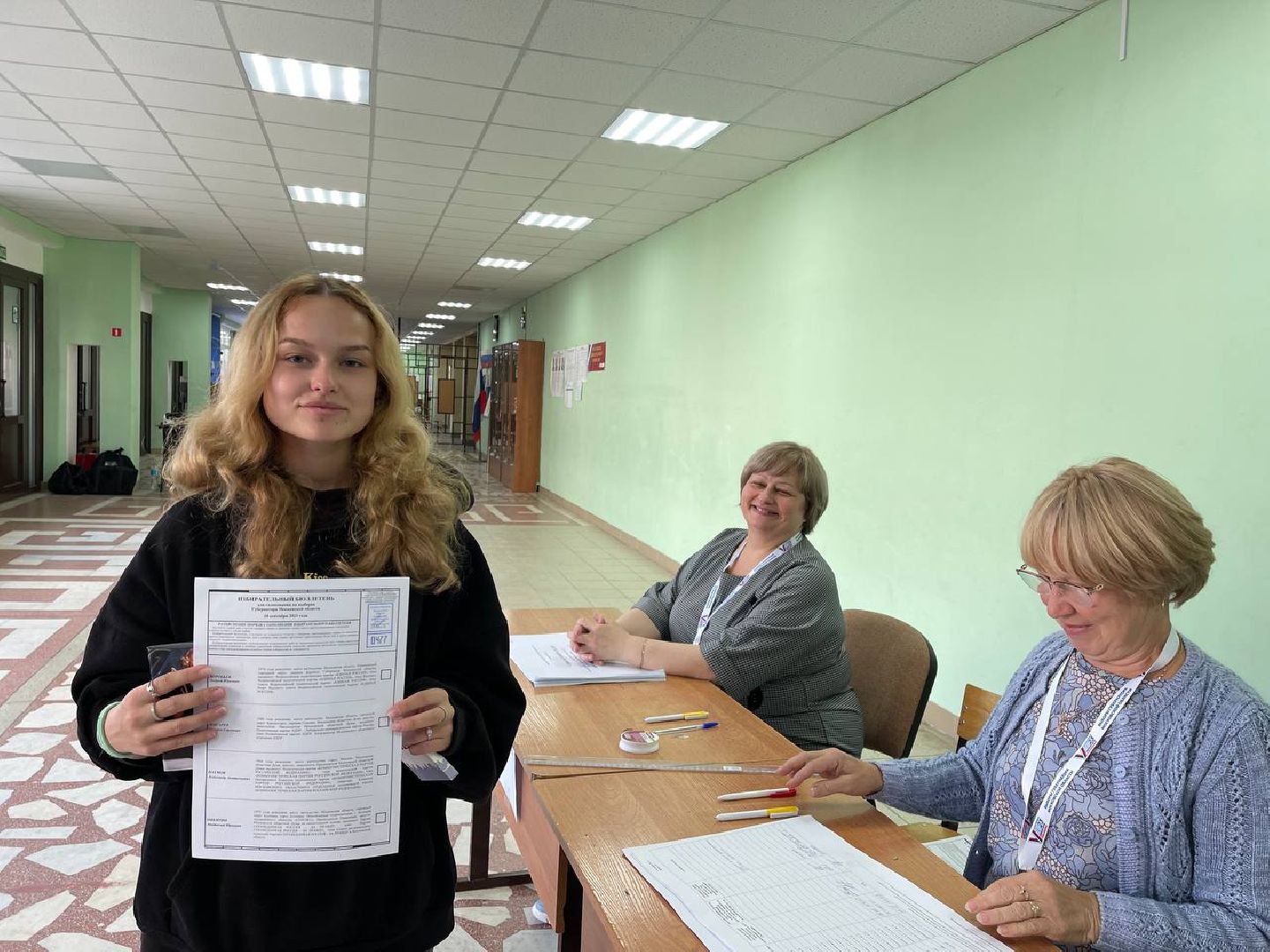 Впервые голосующая, избиратель, выборы 2023, Дубна