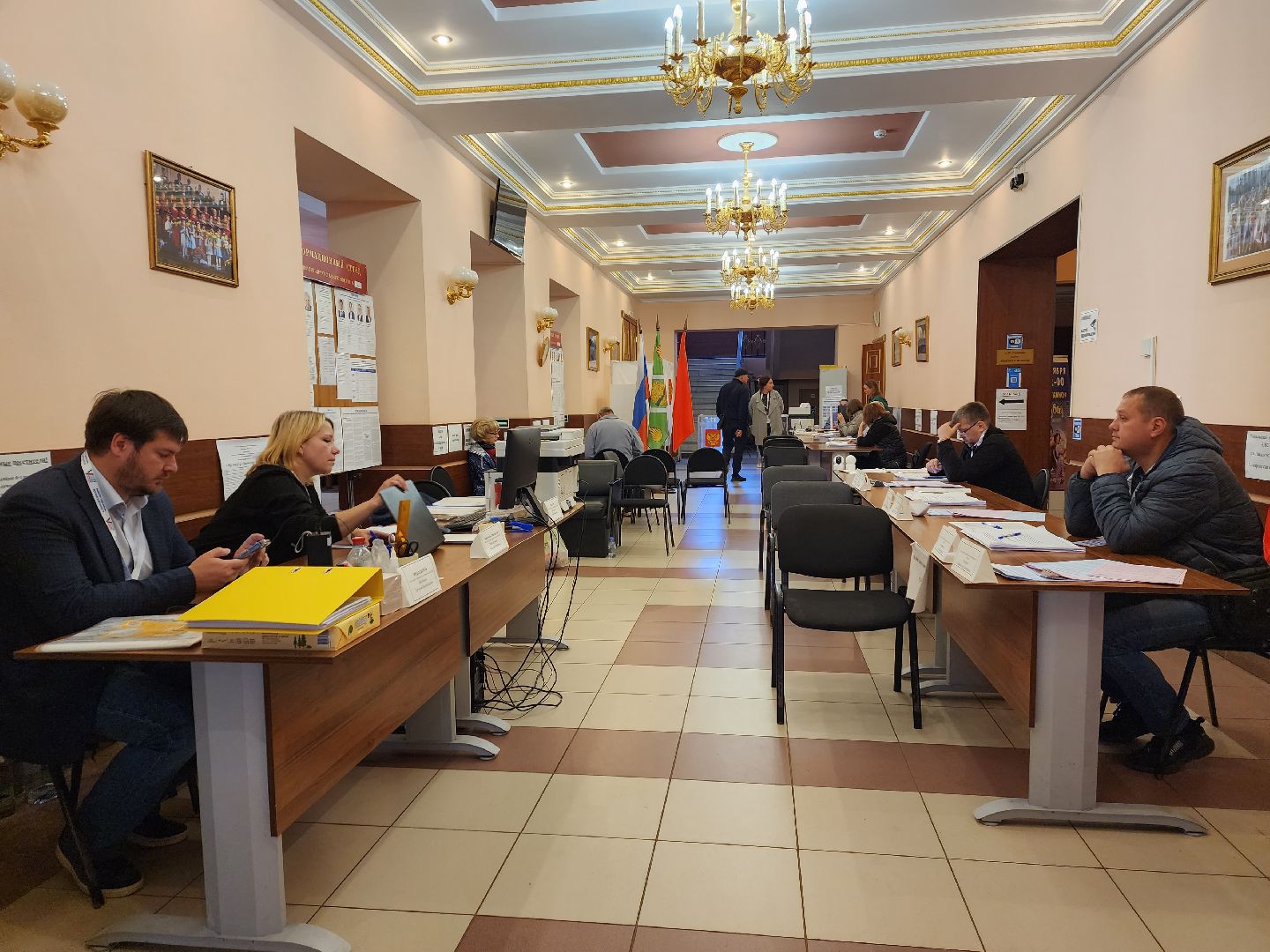 пушкино, голосование, выборы 2023, ветеран труда,