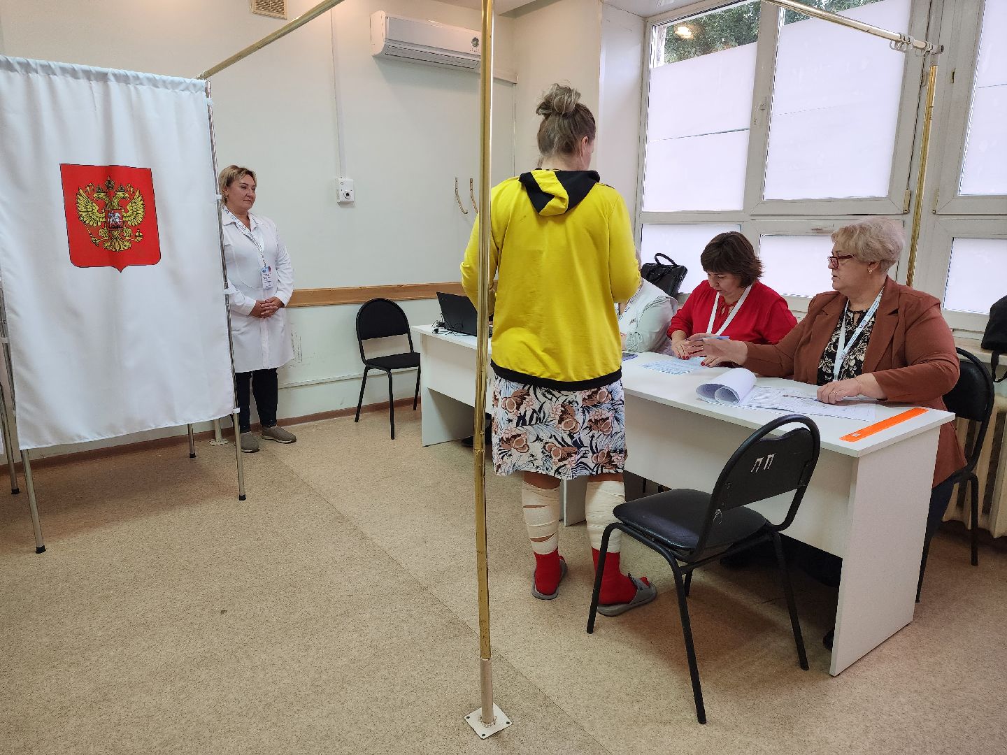 Раменское, выборы, избирательный участок в Раменской больнице