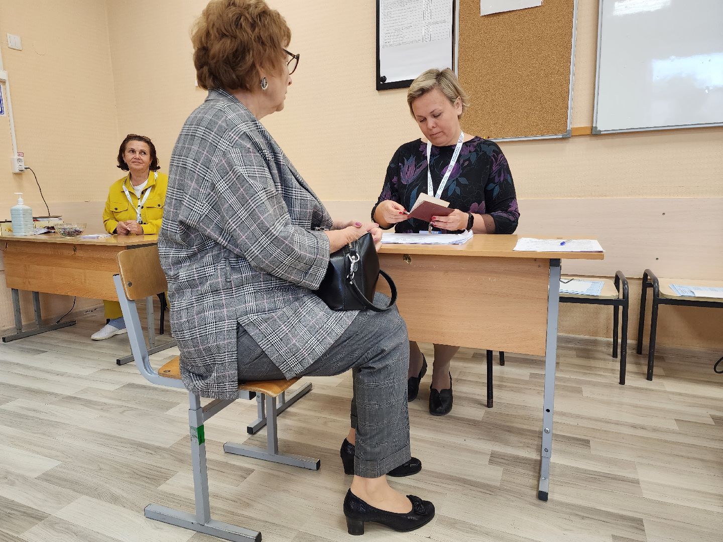 Раменское, выборы, старшее поколение голосует