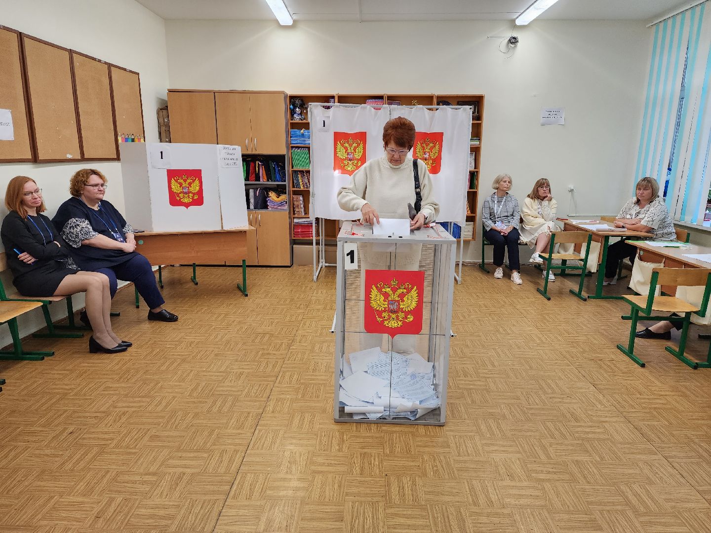 Раменское, выборы, закрытие избирательных участков