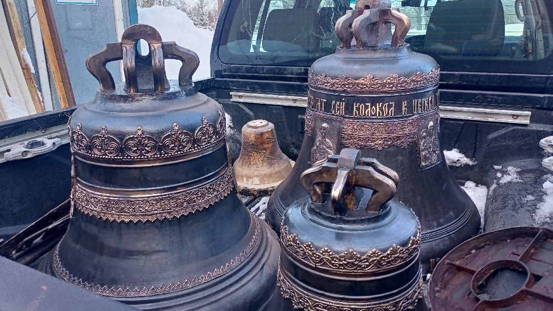 Колокол Антониев монастырь Великий Новгород Колокольное литье Данилов монастырь