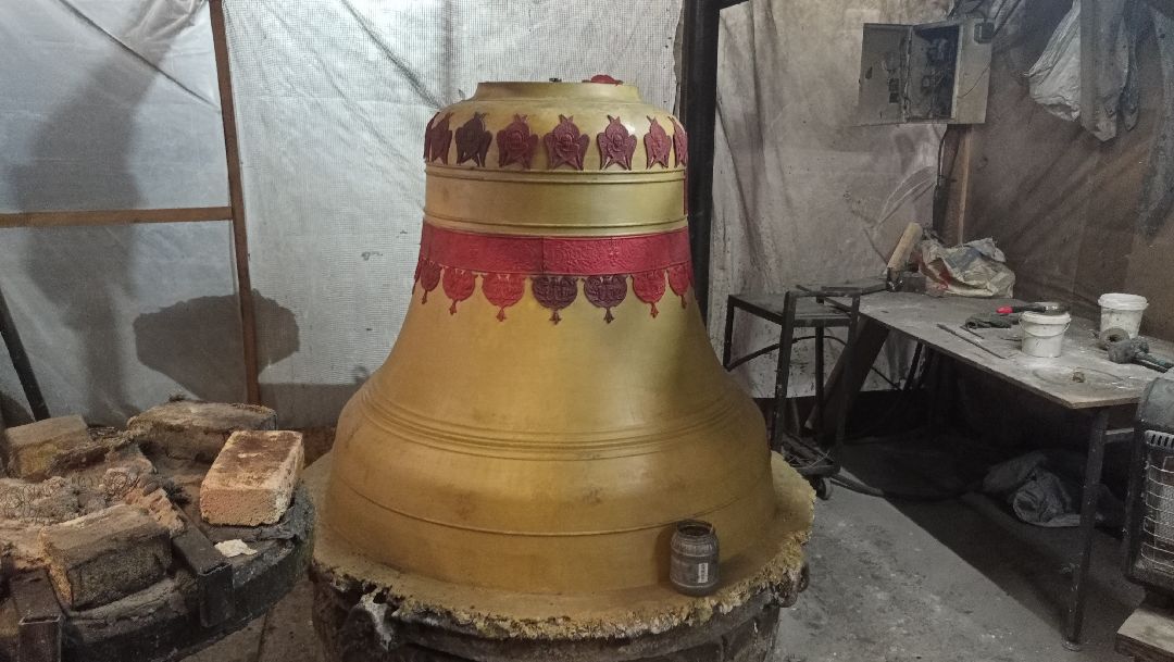 Колокол Антониев монастырь Великий Новгород Колокольное литье Данилов монастырь