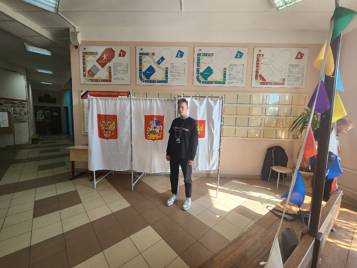 Долгопрулный, выборы, молодые наблюдатели