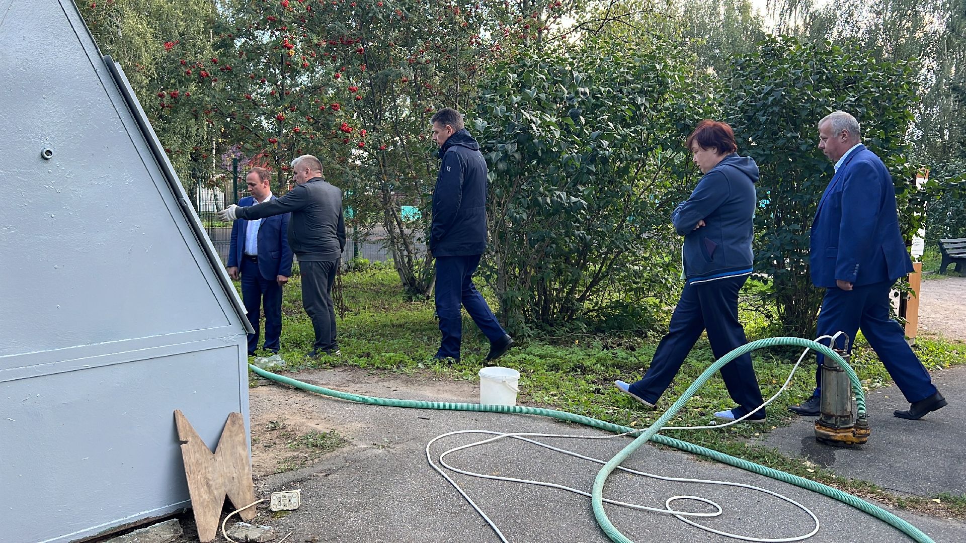 Химки, благоустройство, колодец