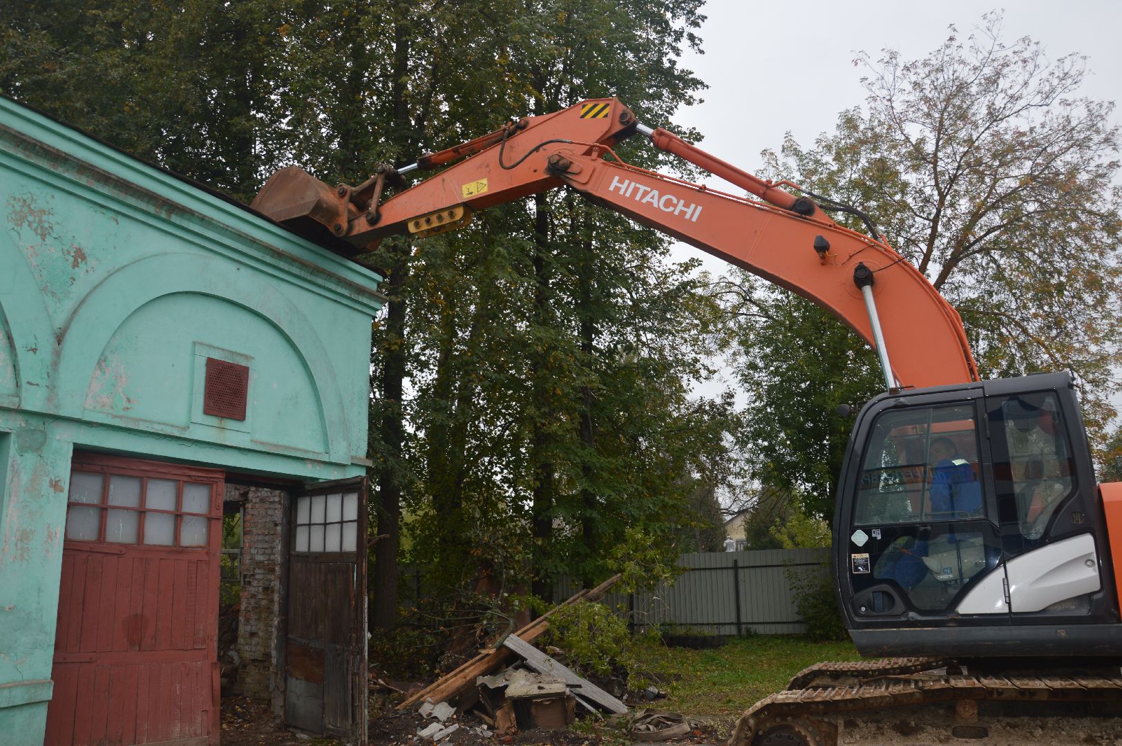 #шатура, #керва, #снос_здания, #пожарная_часть, #ремонт, #строительство