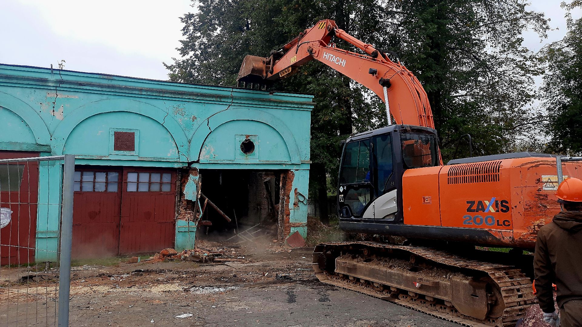 #шатура, #керва, #снос_здания, #пожарная_часть, #ремонт, #строительство