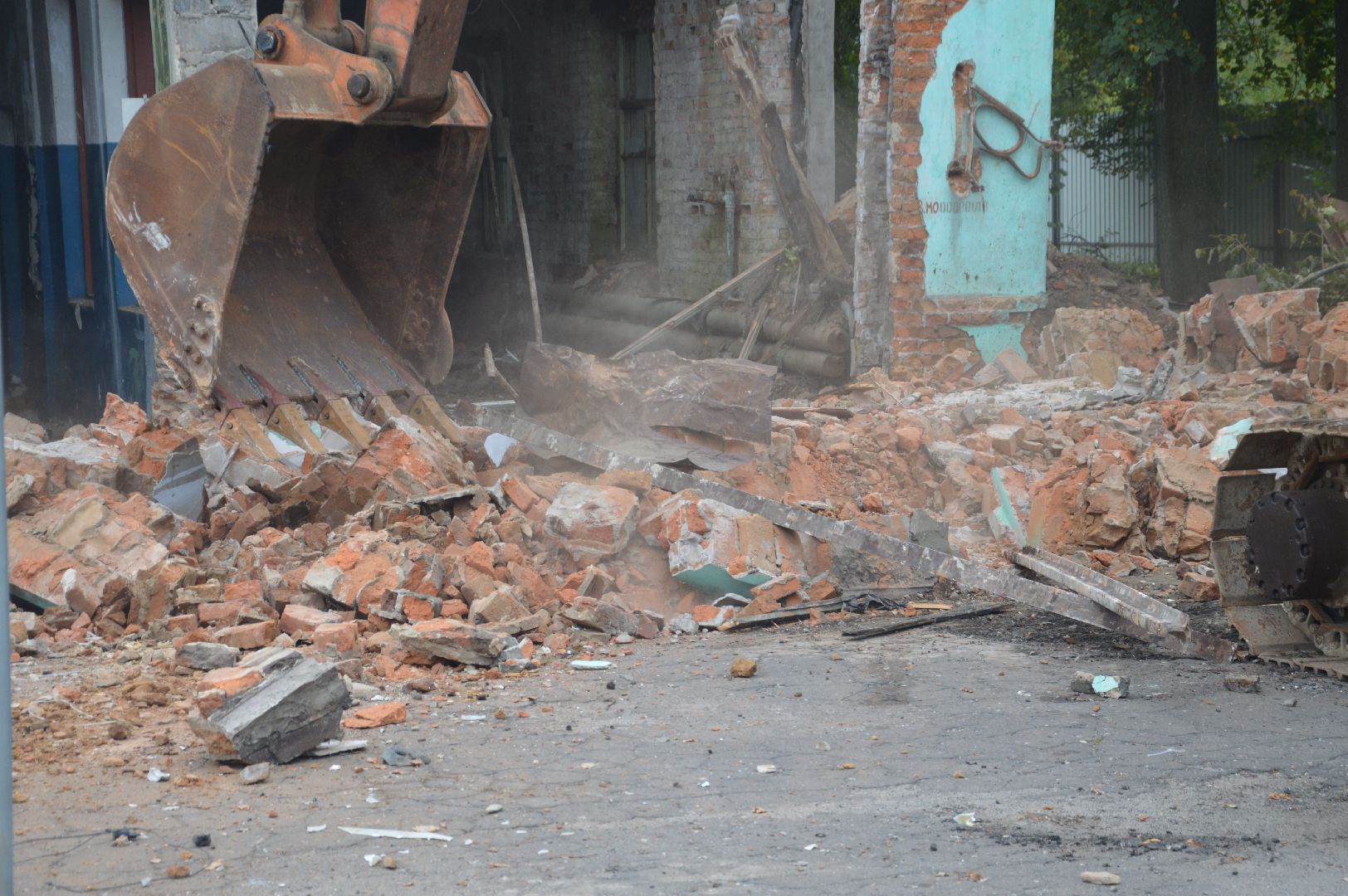 #шатура, #керва, #снос_здания, #пожарная_часть, #ремонт, #строительство