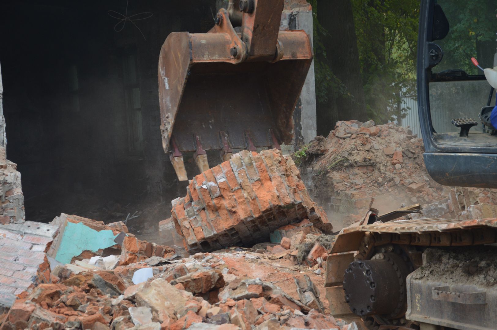 #шатура, #керва, #снос_здания, #пожарная_часть, #ремонт, #строительство