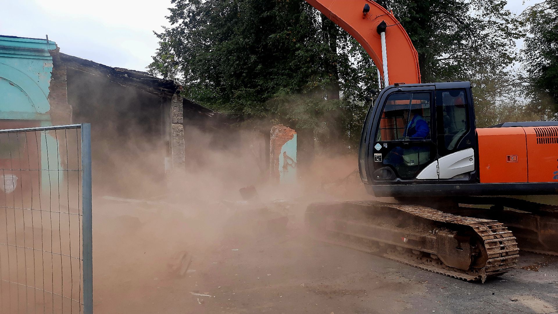 #шатура, #керва, #снос_здания, #пожарная_часть, #ремонт, #строительство