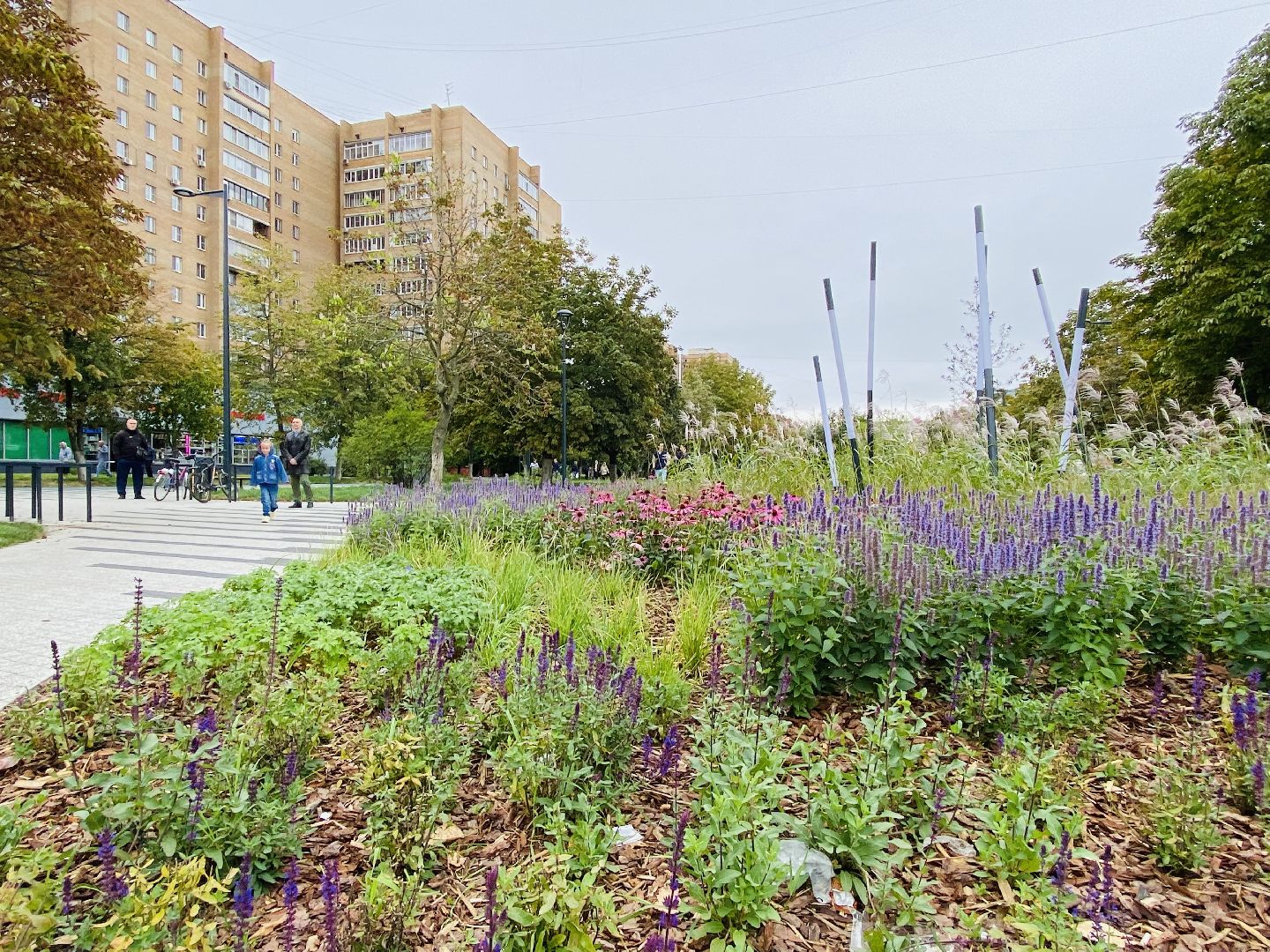 Балашиха, Бульвар Цветов, благоустройство, мцд4,