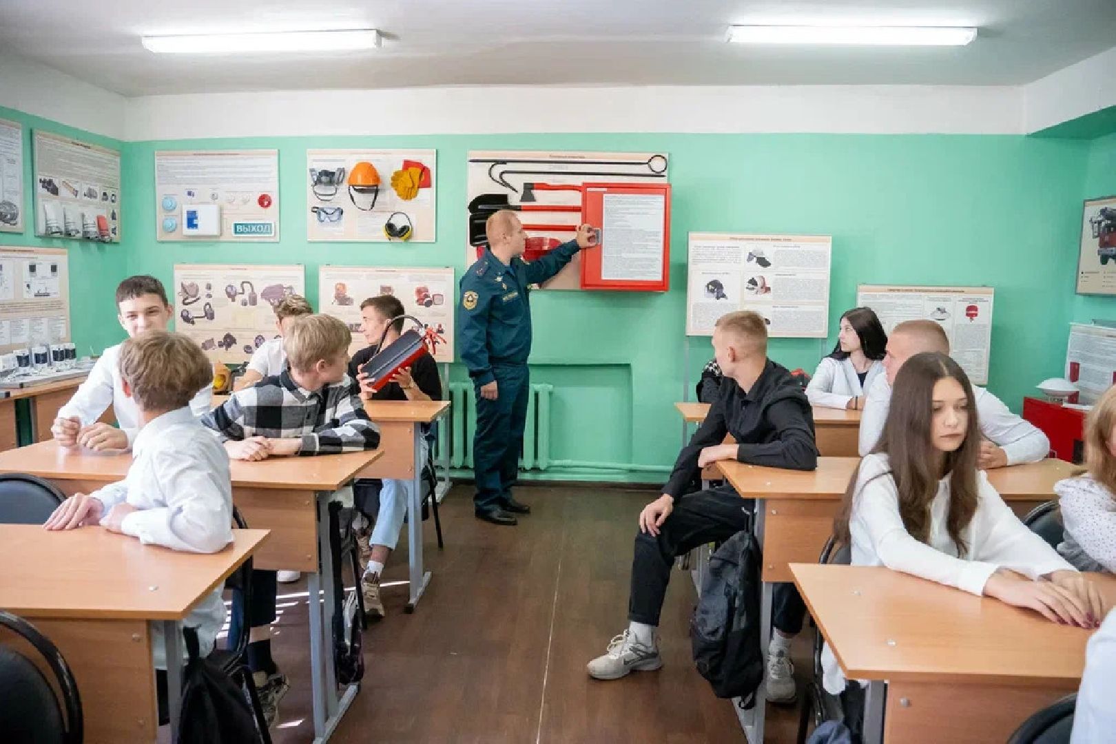 Образование, техникум, Ликино-Дулево, пожарные, студенты, Орехово-Зуево