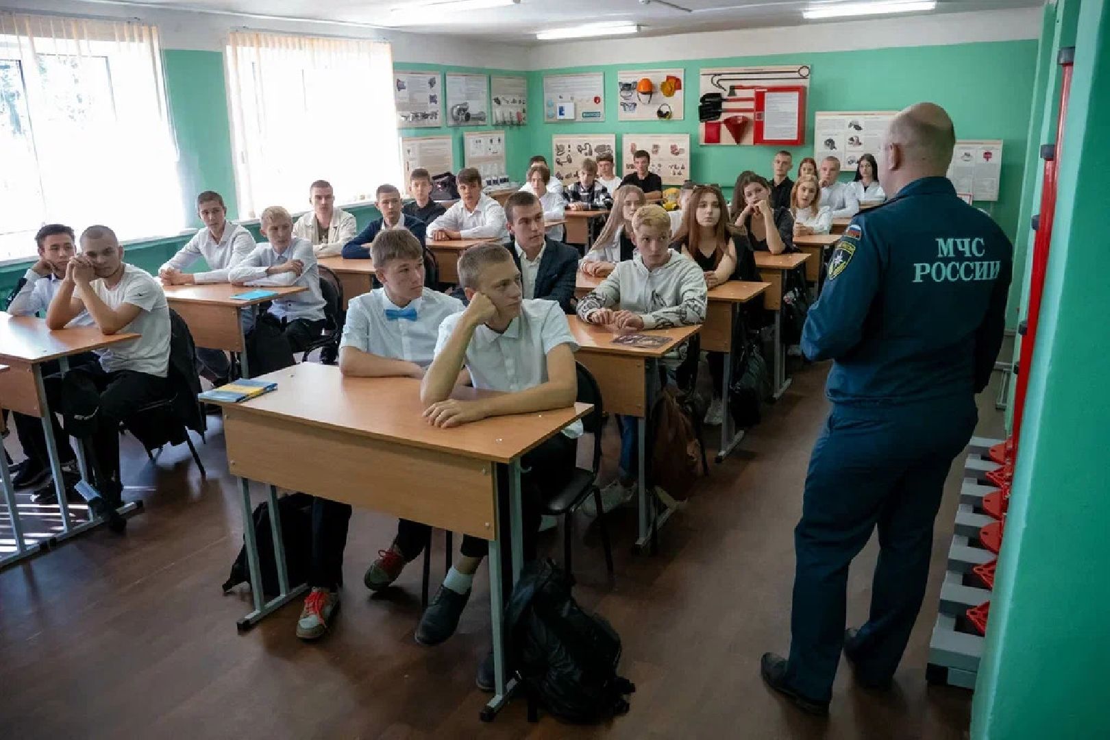 Образование, техникум, Ликино-Дулево, пожарные, студенты, Орехово-Зуево