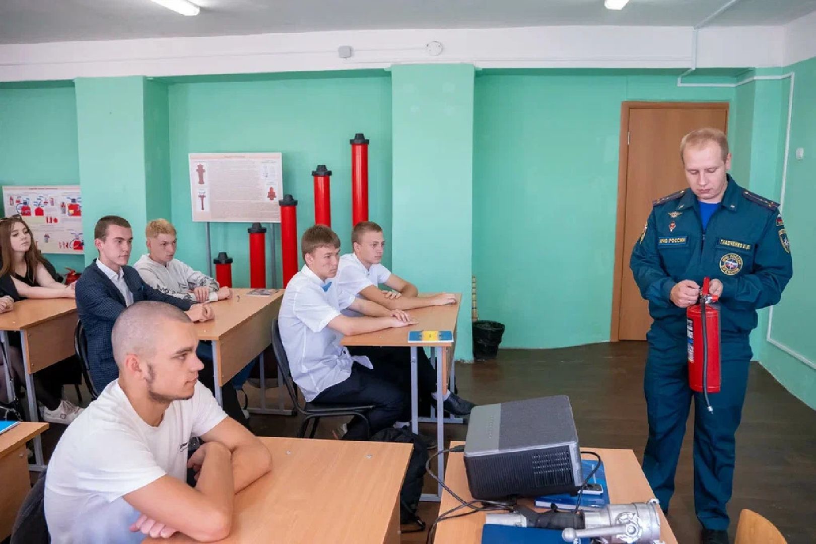 Образование, техникум, Ликино-Дулево, пожарные, студенты, Орехово-Зуево