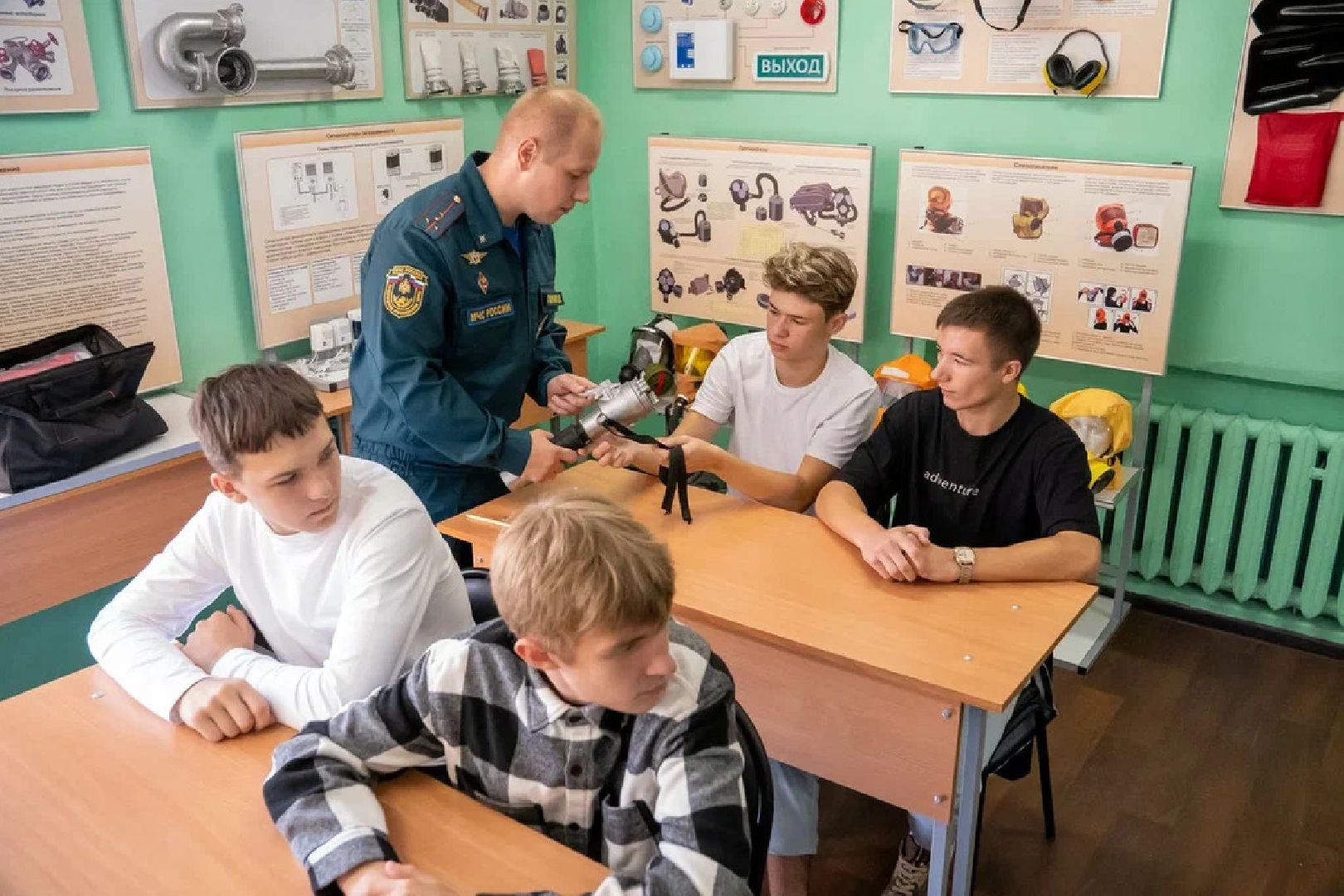 Образование, техникум, Ликино-Дулево, пожарные, студенты, Орехово-Зуево