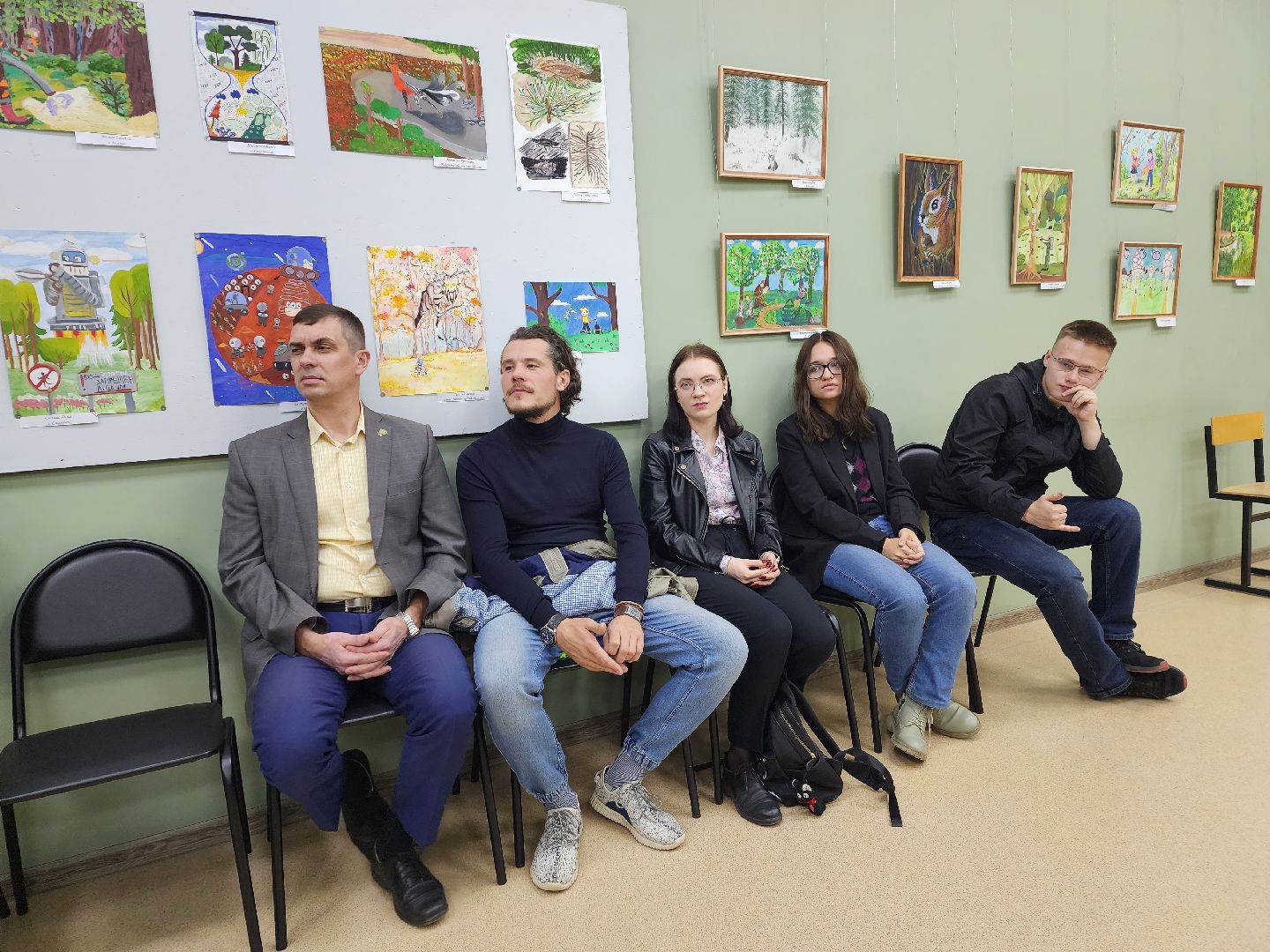 выставка картин, лес, природа, конкурс, пушкино,