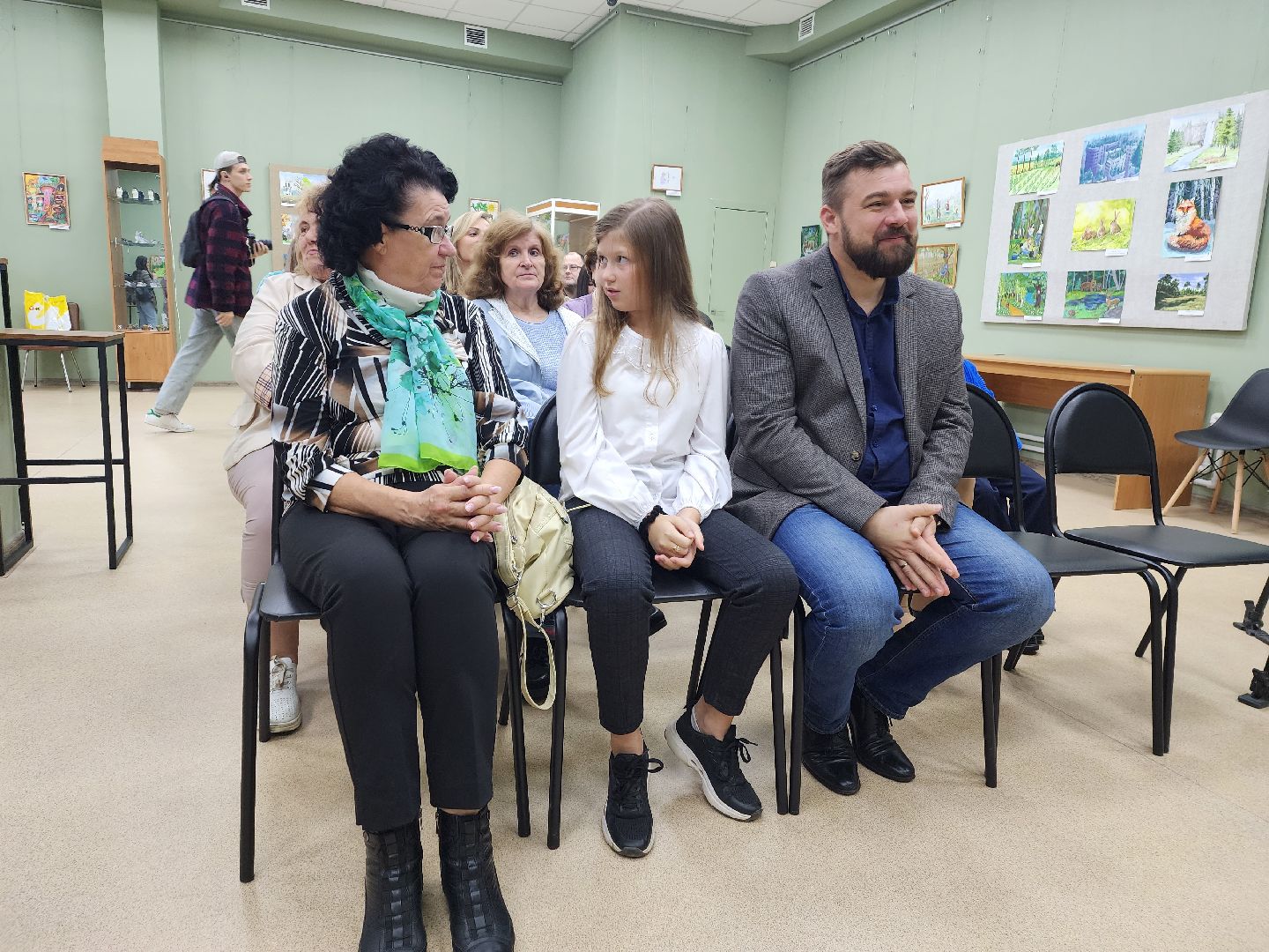 выставка картин, лес, природа, конкурс, пушкино,