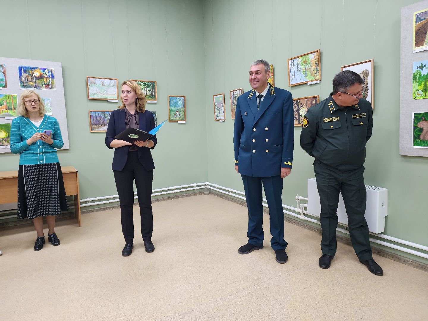 выставка картин, лес, природа, конкурс, пушкино,