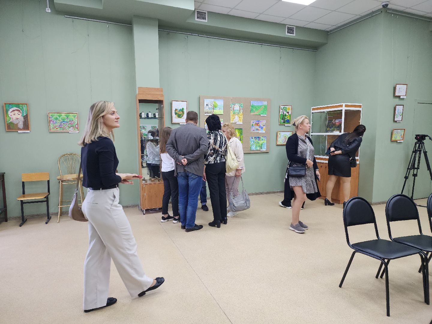 выставка картин, лес, природа, конкурс, пушкино,