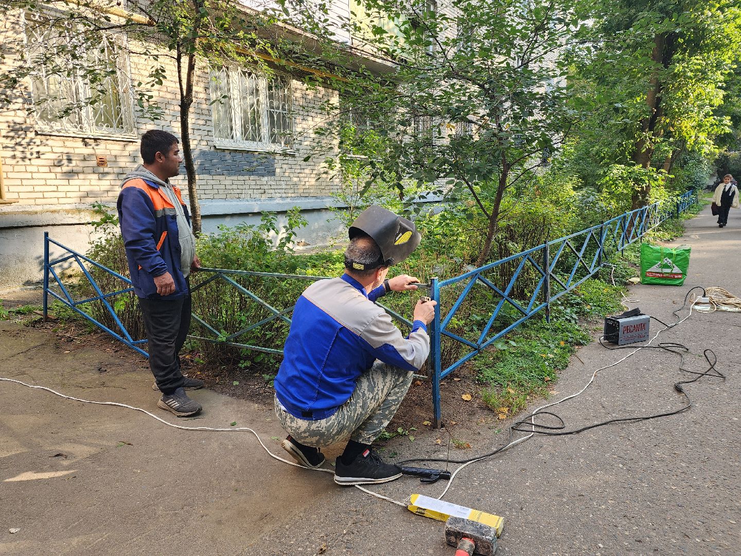 пушкино, благоуйстройство, уборка дворов, ремонт,