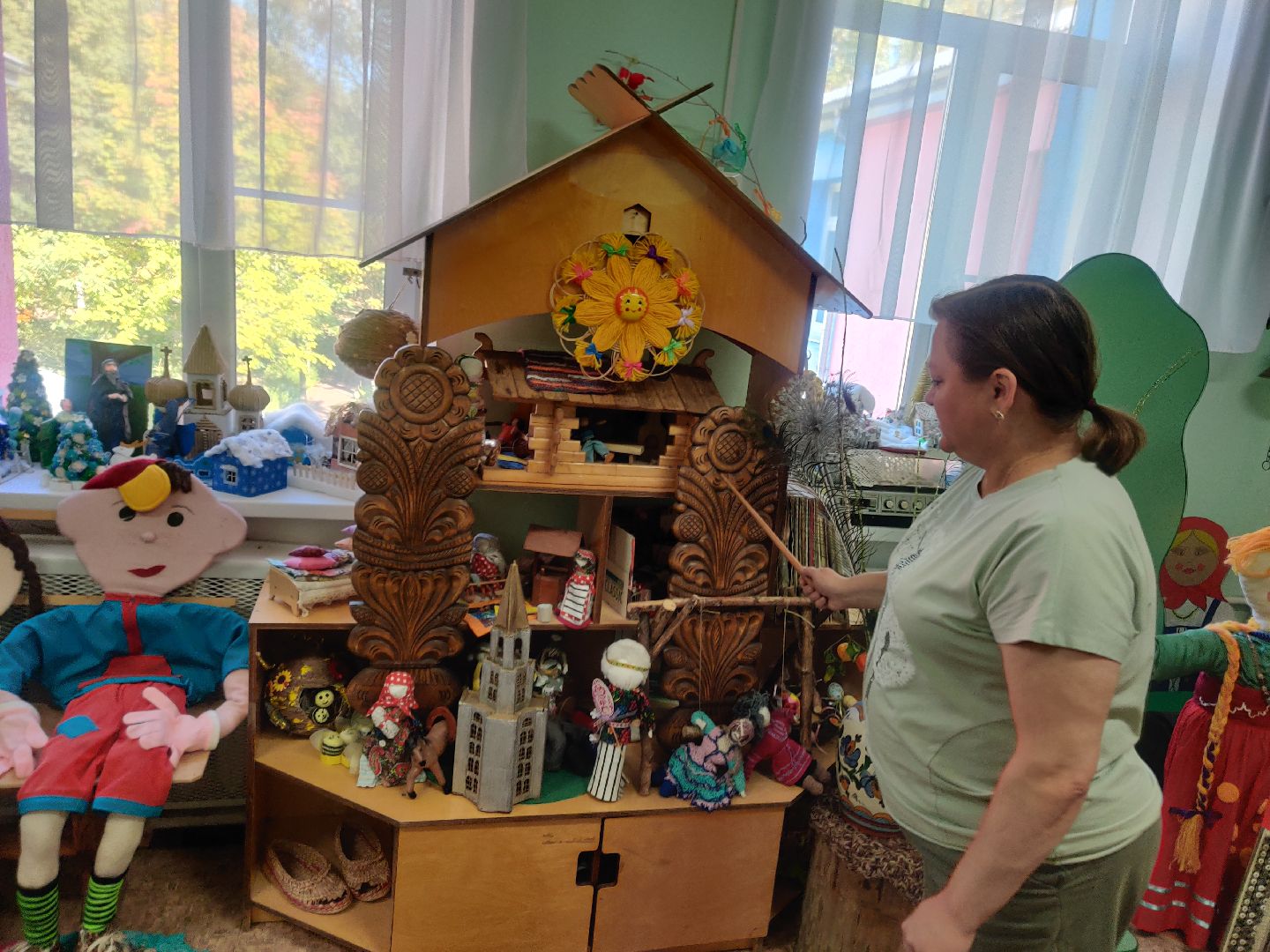 Красноармейск, Пушкинский, дошкольное образование, музей русского быта