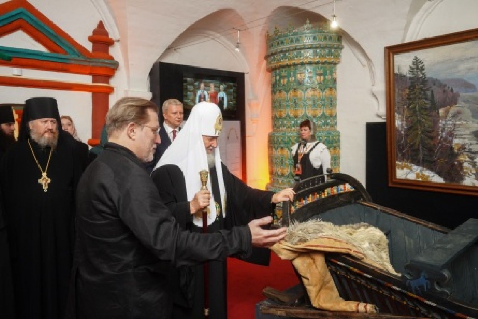 Звенигород, выставка Ивана Глазунова, Царицыны палаты, Саввино-Сторожевский монастырь, патриарх Кирилл