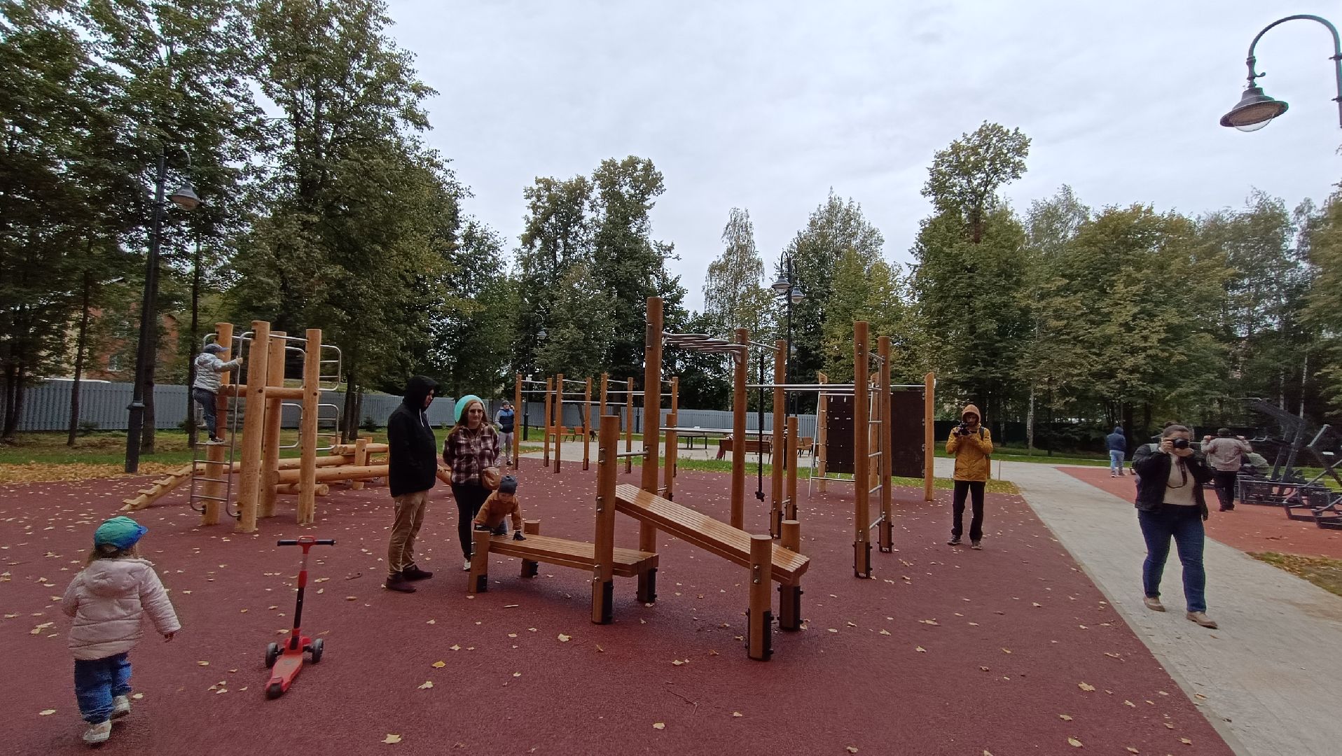 Лобня, благоустройство, парк