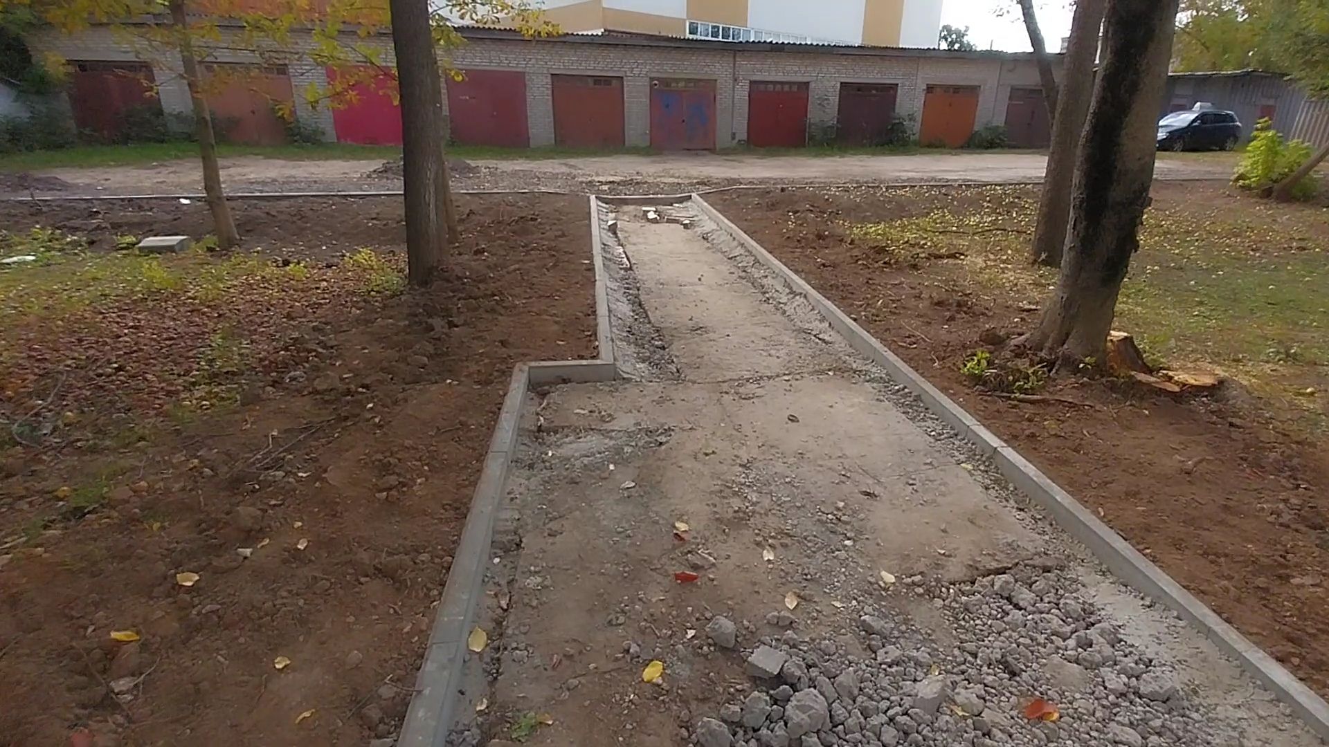 Коломна, благоустройство дворов, новый асфальт